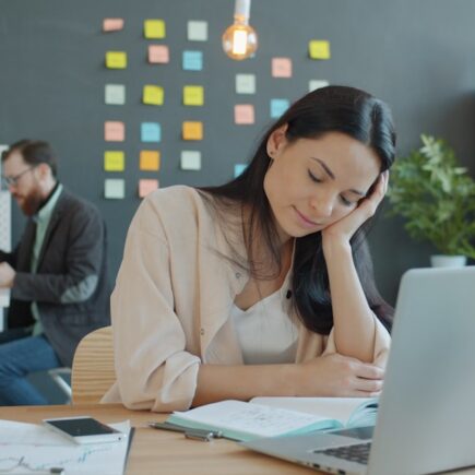 workplace stress management cover illustration showing a calm desk, checklist, and focus blocks